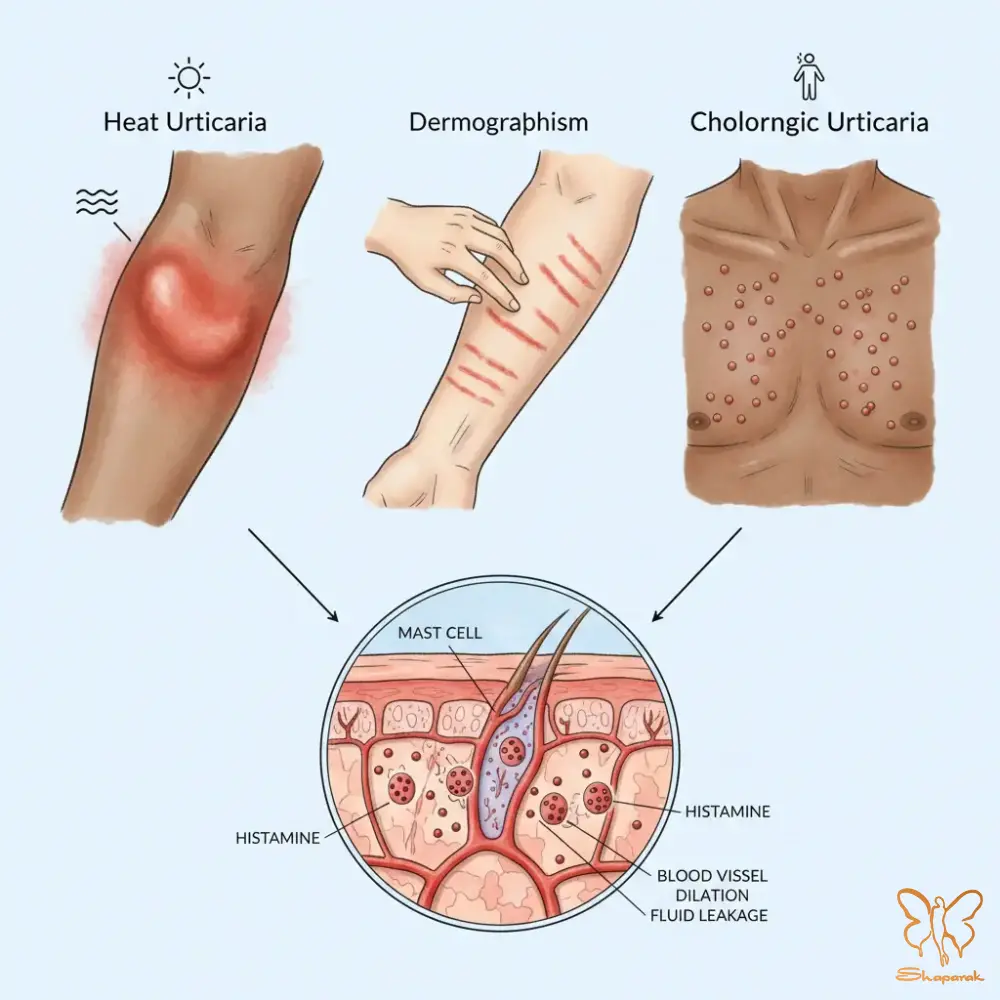 اگر سابقه کهیر Urticaria حاد یا مزمن دارید ولی در حال حاضر پوستتان سالم است اگر سابقه کهیر Urticaria حاد یا مزمن دارید ولی در حال حاضر پوستتان سالم است