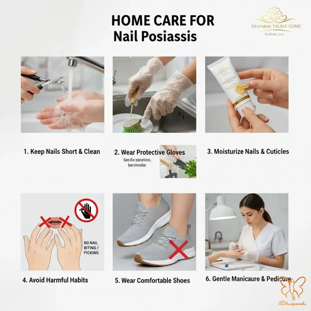 مانیکور و پدیکور ملایم انجام دهید مانیکور و پدیکور ملایم انجام دهید