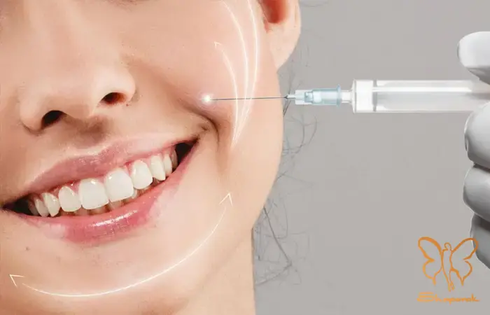 تزریق فیلر خط خنده زیبایی در کنار ریسک