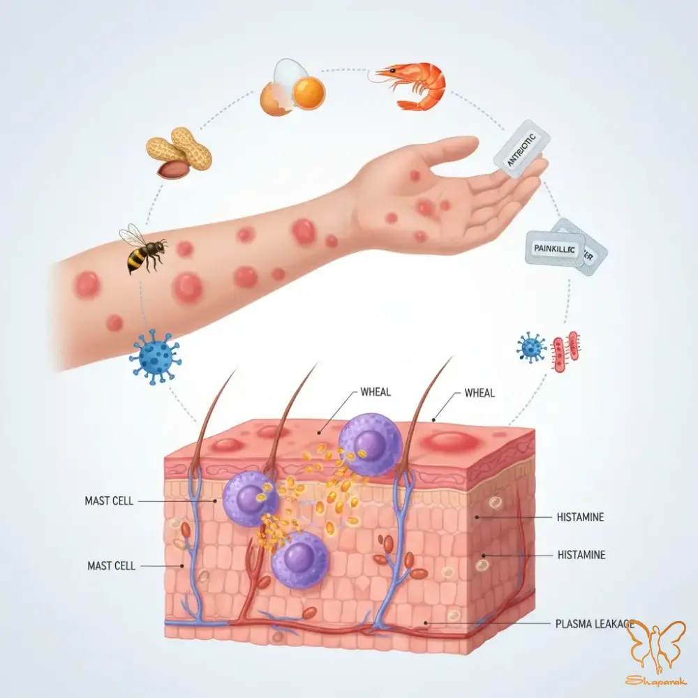 درمان سریع کهیر حاد درمان سریع کهیر حاد