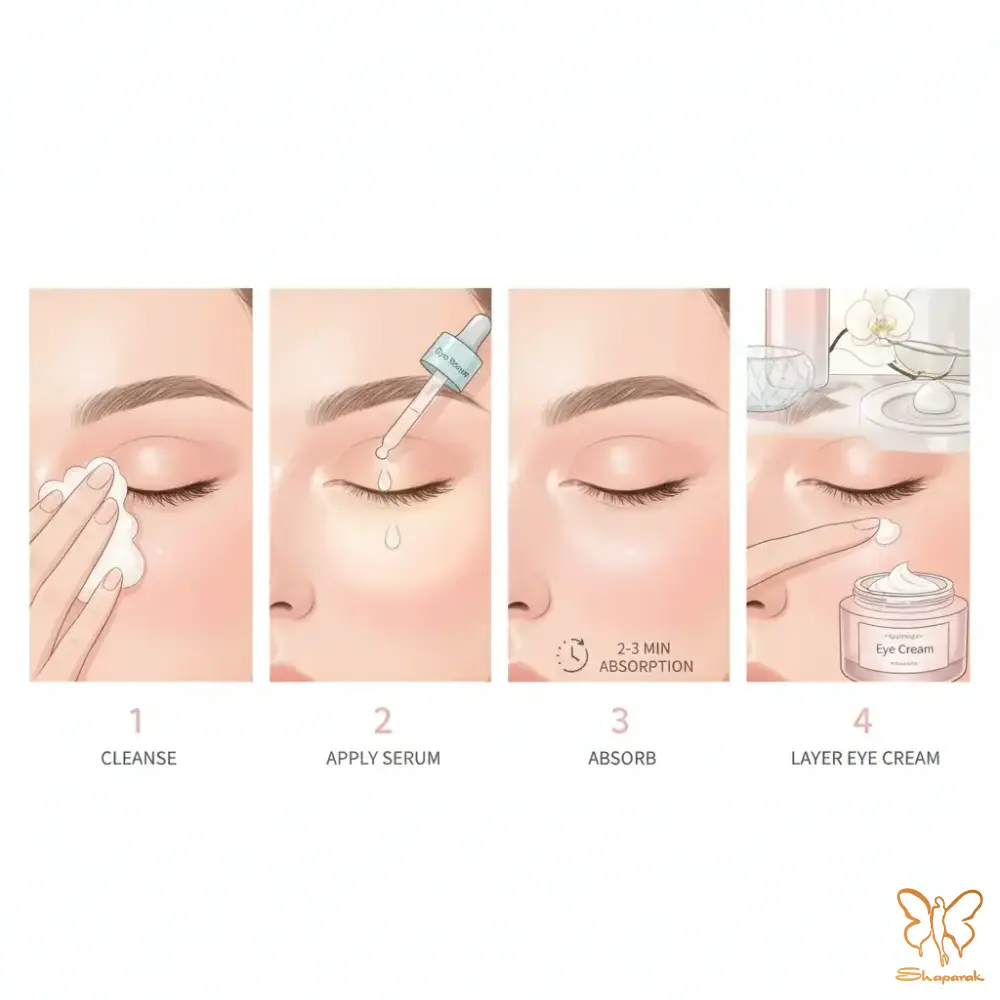  چه زمانی باید از سرم دور چشم استفاده کنیم