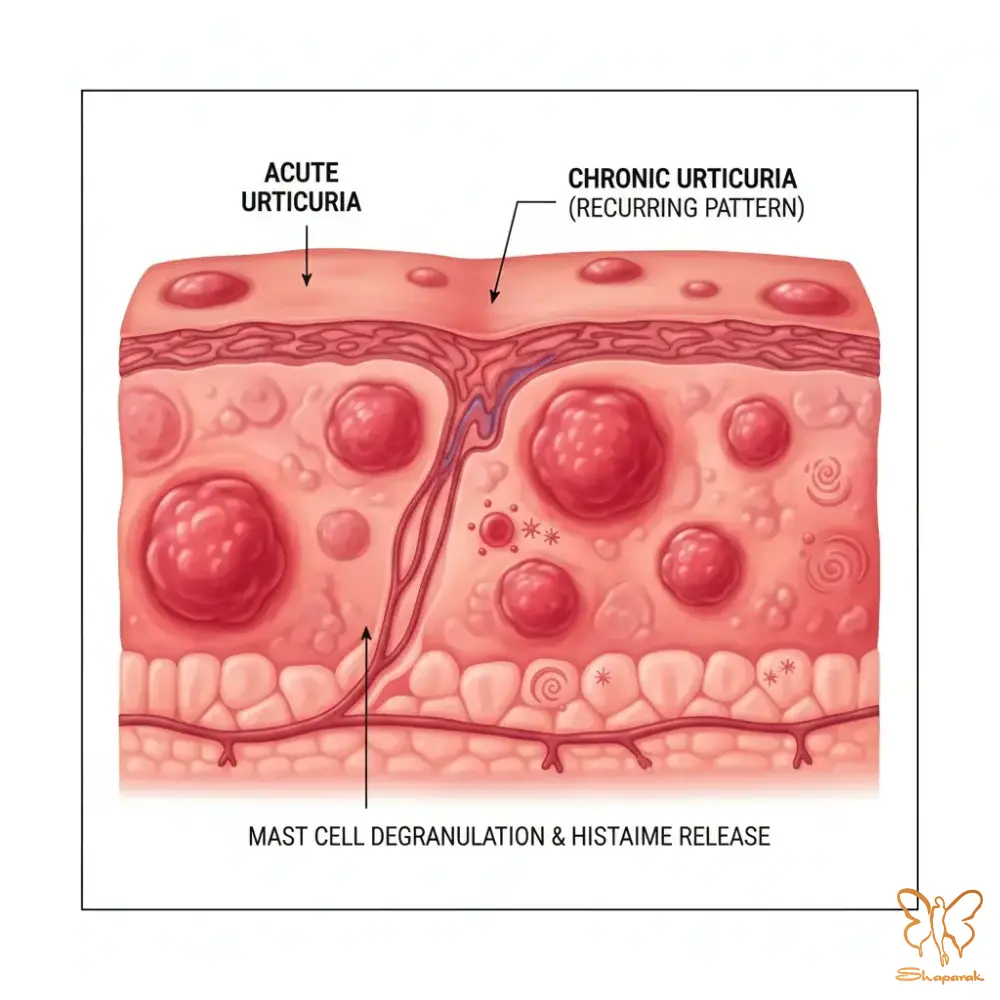 درمان کهیر مزمن درمان کهیر مزمن