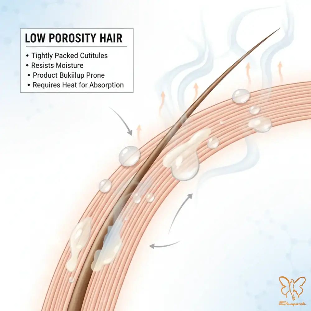 مراقبت از موی با تخلخل کم مراقبت از موی با تخلخل کم