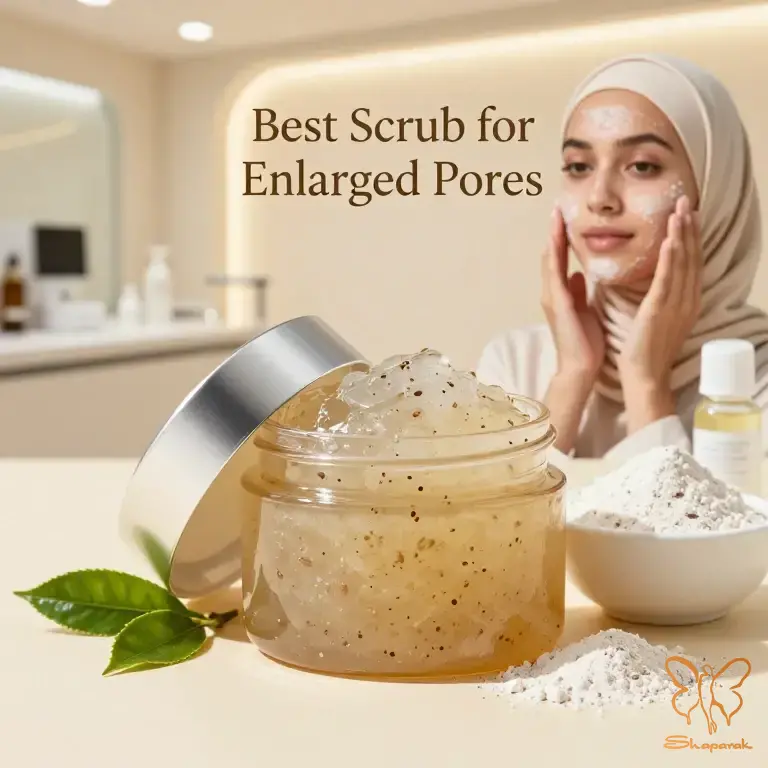 ترکیبات طلایی در بهترین اسکراب برای منافذ باز صورت