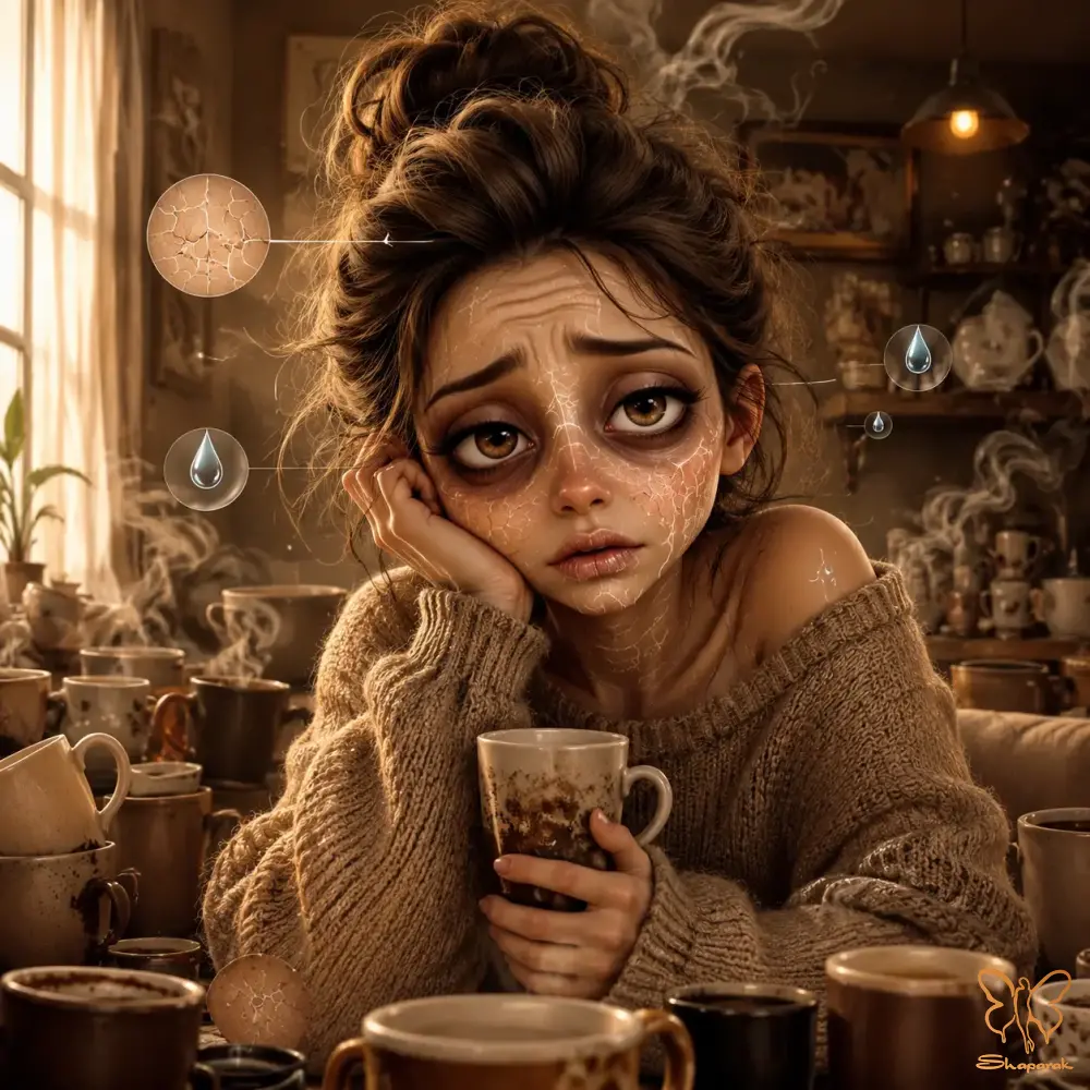 تاثیر خشکی پوست بر بروز چین و چروکهای عمیق