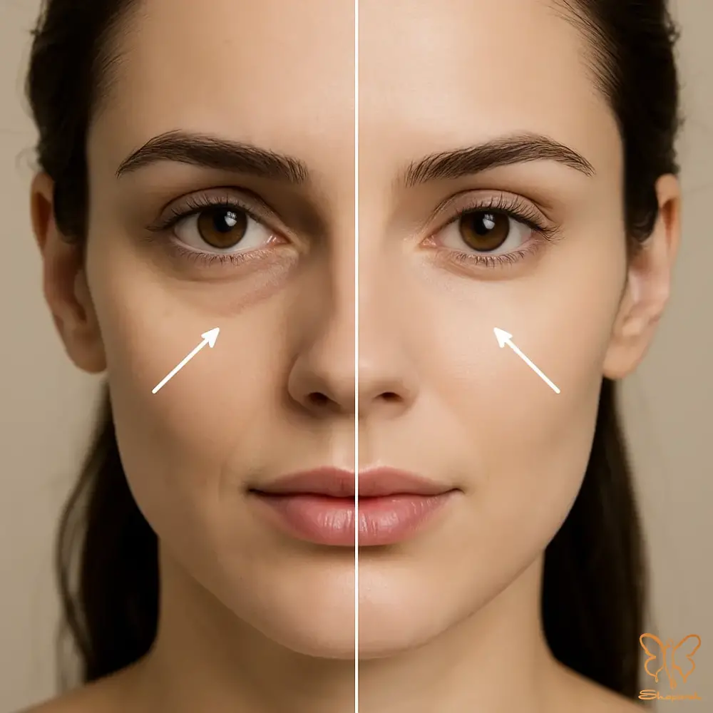 PRGF راه حلی برای تیرگی و گودی مقاوم زیر چشم