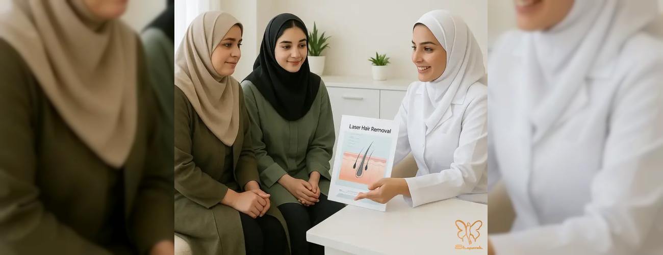 آیا لیزر موهای زائد برای نوجوانان مناسب است؟راهنمای کلینیک شاپرک برای والدین