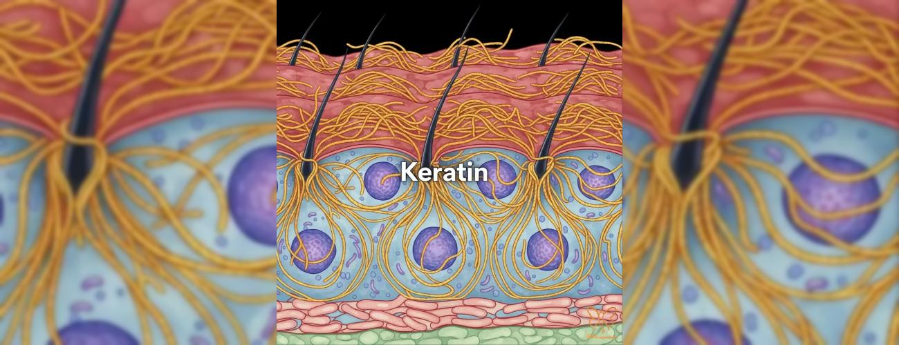 چگونه بدن کراتین می‌ سازد؟ راهنمای کامل تقویت مو و درمان پوست مرغی