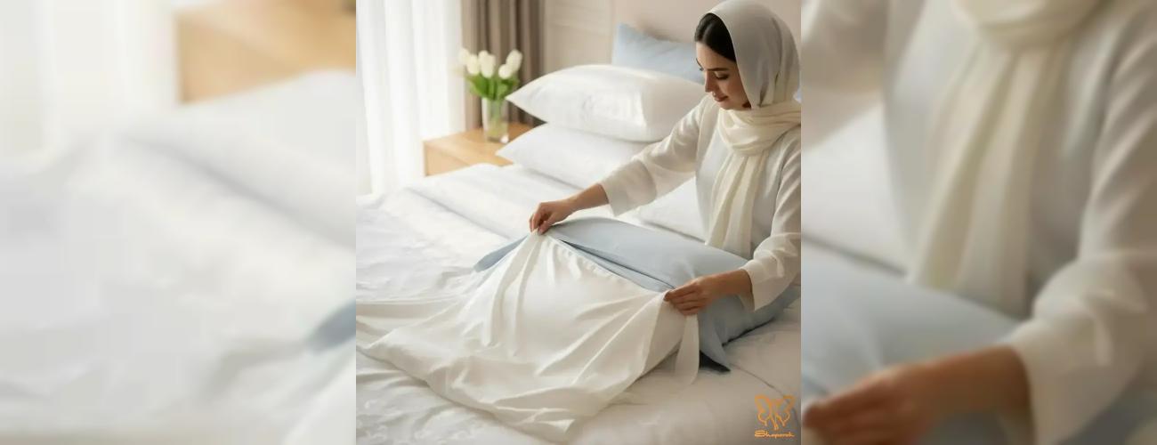 راز پوست شفاف در خواب؛ تاثیر منسوجات بر آکنه و درمان آن در مشهد