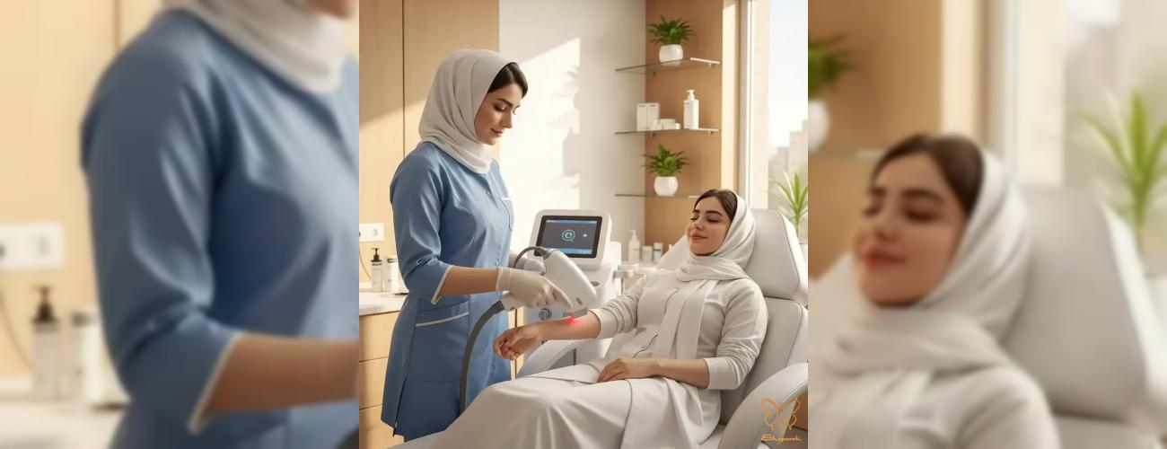 پوستی صاف برای سال‌ها: بررسی ماندگاری نتایج لیزر موهای زائد کندلا و موتوس در مشهد