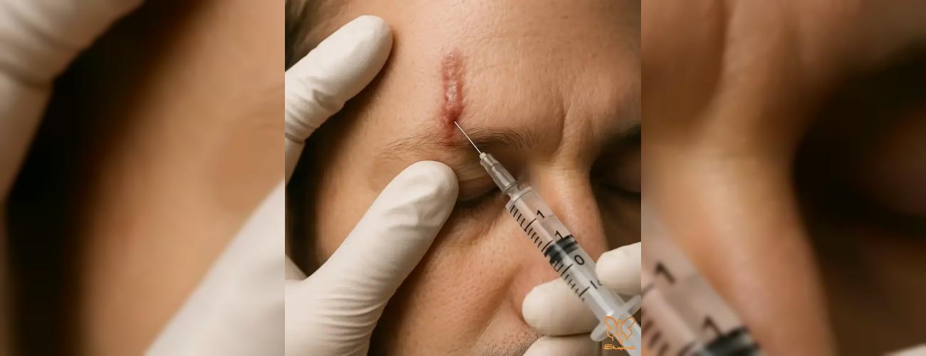 چرا جای زخم سفت می‌شود؟ راهکارهای فوری رفع گوشت اضافه در کلینیک شاپرک مشهد