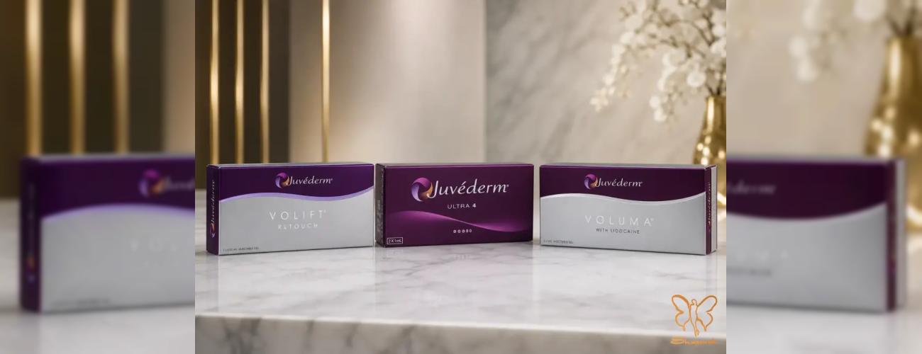 کدام مدل ژل ژوویدرم آمریکایی بهتر است؟ ( مقایسه Voluma ، Volift و Ultra) شاپرک طلایی مشهد