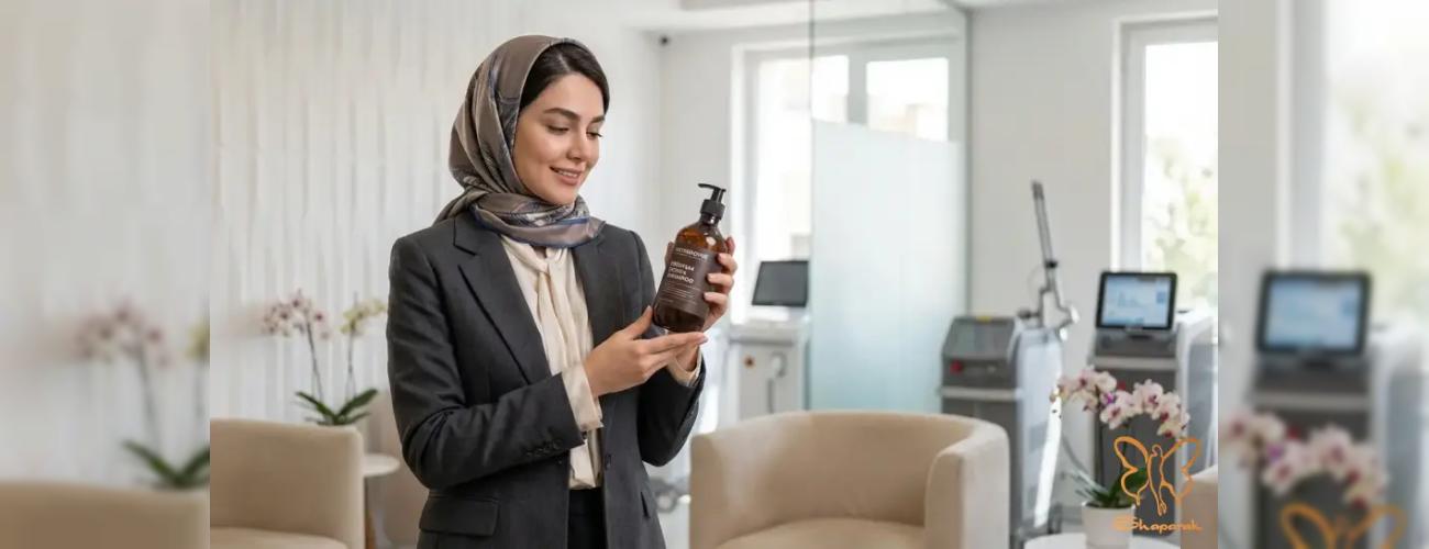 بهترین شامپو برای درماتیت سبوره در مشهد + درمان قطعی در کلینیک شاپرک طلایی
