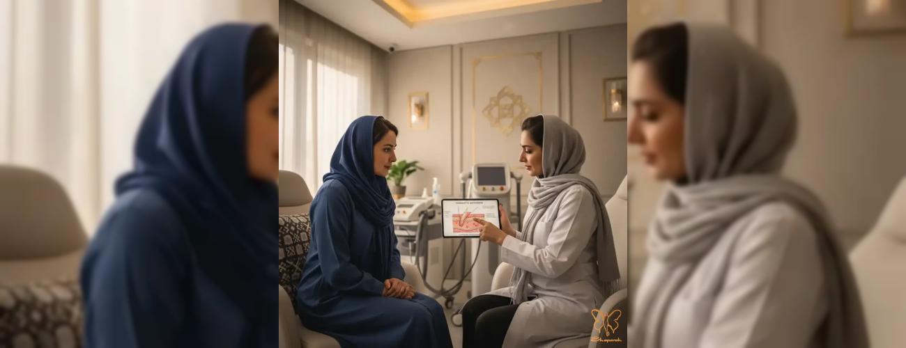 هیدرادنیت چیست؟ راز درمان جوش‌های دردناک زیر بغل و کشاله ران در مشهد