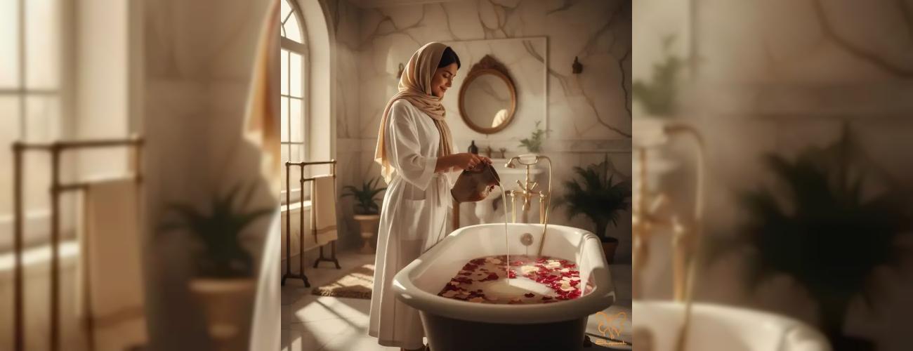 چگونه با حمام شیر پوست خود را جوان و لطیف کنیم؟ (صفر تا صد از انتخاب شیر تا روش استفاده)