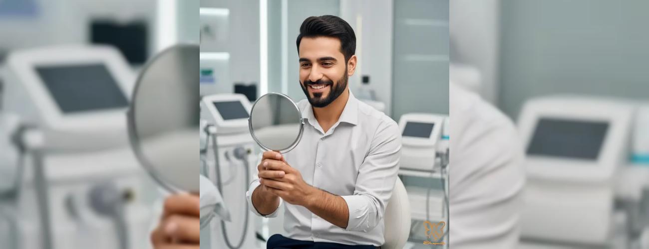 مراقبت از پوست آقایان در مشهد | راهنمای کامل کلینیک شاپرک طلایی