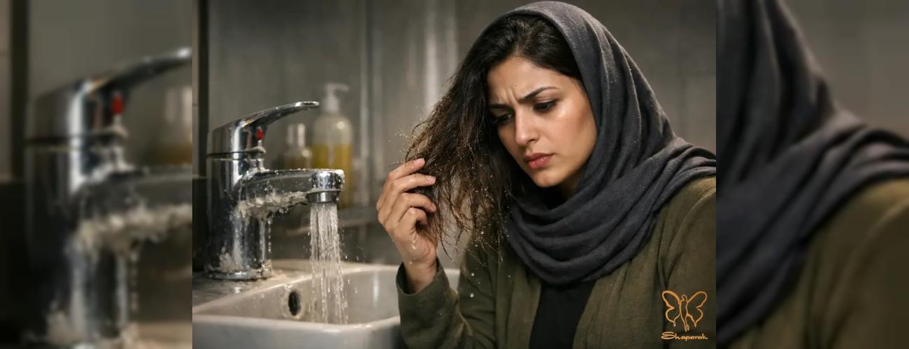 آب لوله‌کشی، قاتل خاموش موهای شما؟ راهنمای نجات مو و پوست از آسیب آب سخت و کلر