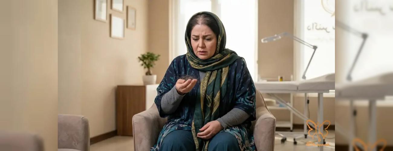 آیا چاقی باعث ریزش مو می‌شود؟ + بهترین درمان ریزش مو در مشهد