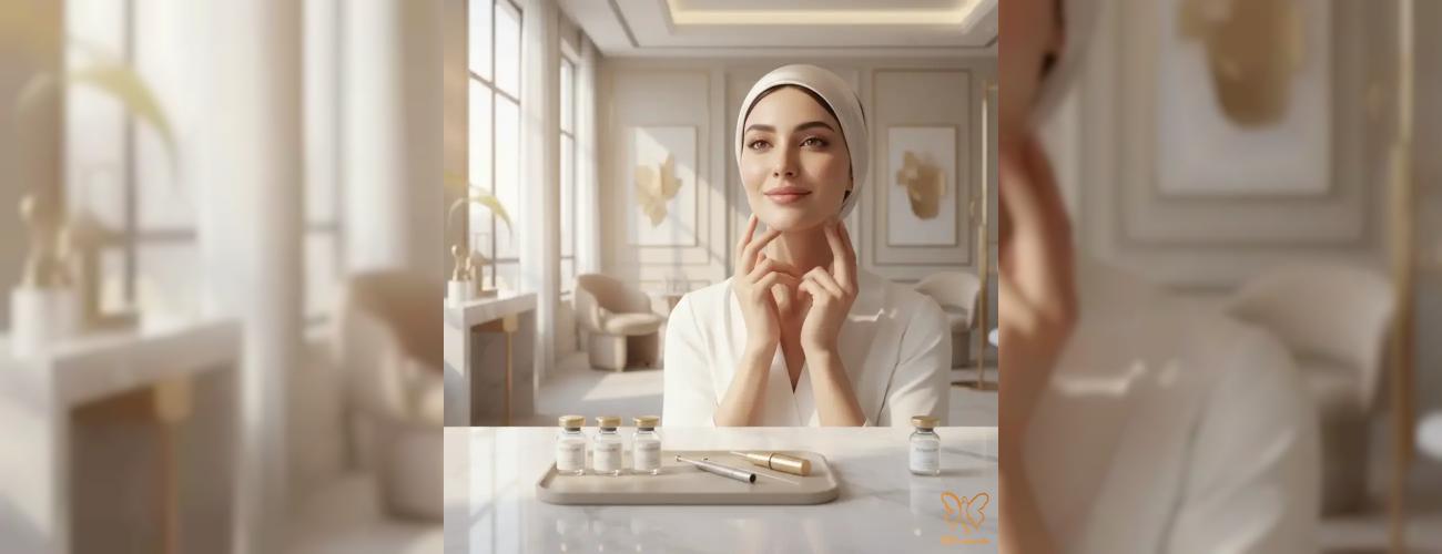 لاغری موضعی با پی بی سرم در مشهد، بدون جراحی!  | کلینیک شاپرک طلایی | 