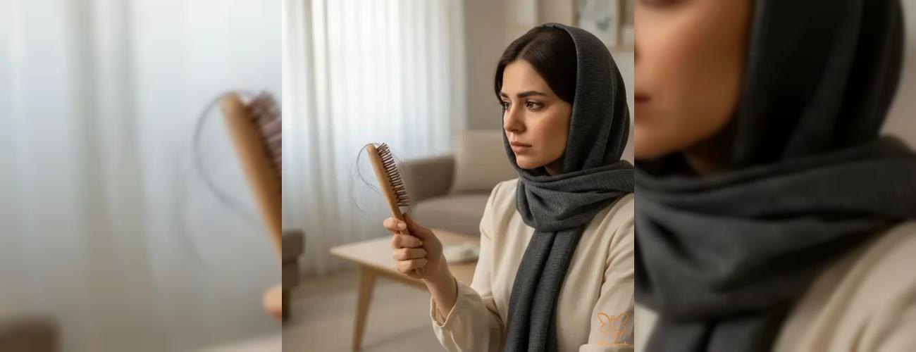 موهایتان بعد از کرونا دسته‌دسته می‌ریزد؟ درمان قطعی ریزش موی شدید بعد از کرونا در مشهد 