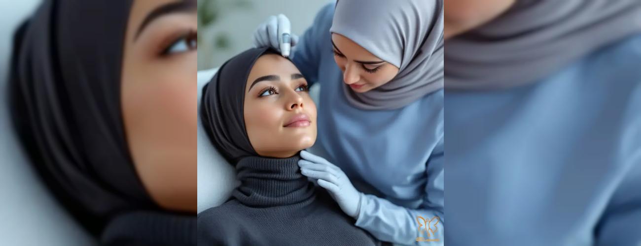 راهنمای کامل درمان منافذ باز با فوتونا فرکشنال در مشهد (راهنمای جامع)