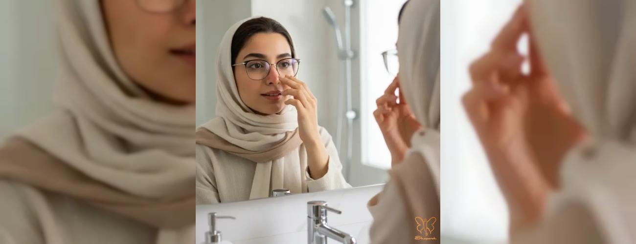 عینکی‌ها بخوانند: چگونه از شر جوش‌های سمج بینی و شقیقه خلاص شویم؟