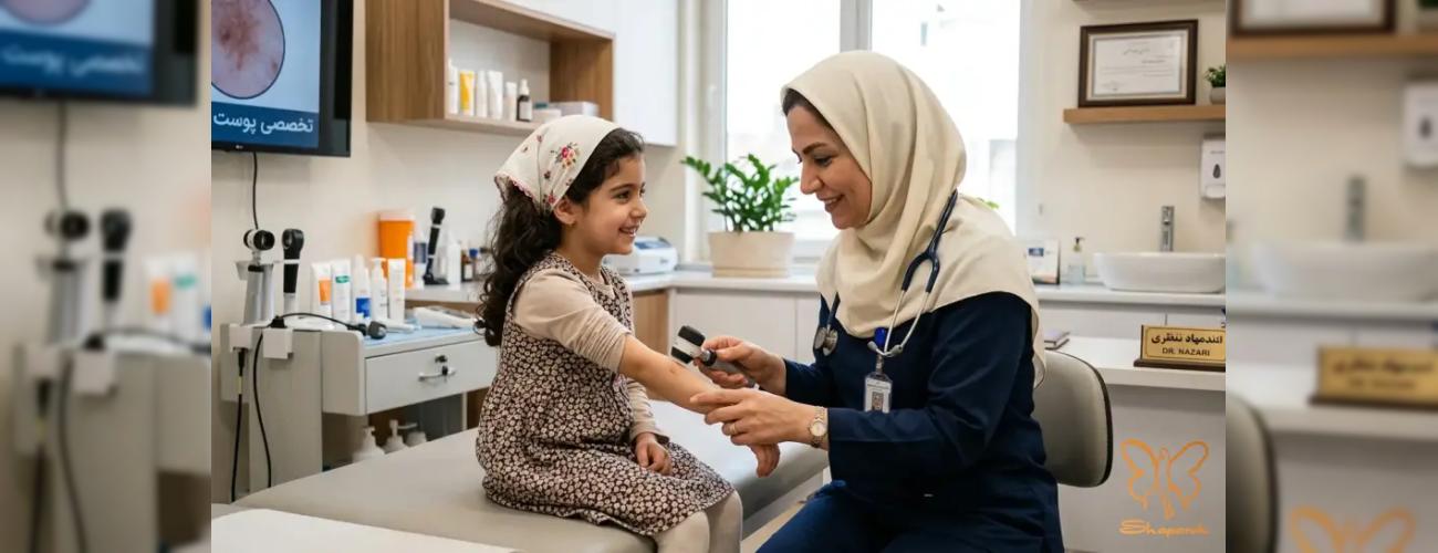 ۱۱ علت خطرناک بثورات پوستی کودکان + درمان قطعی در مشهد