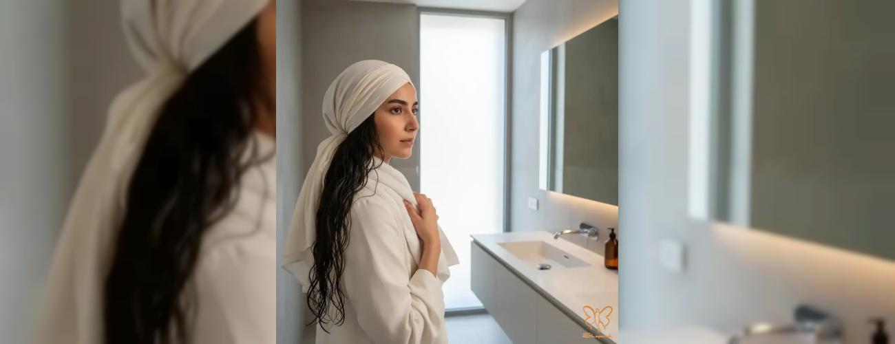 آیا موهایتان را اشتباه خشک می‌کنید؟ مقایسه علمی آسیب سشوار و موی خیس