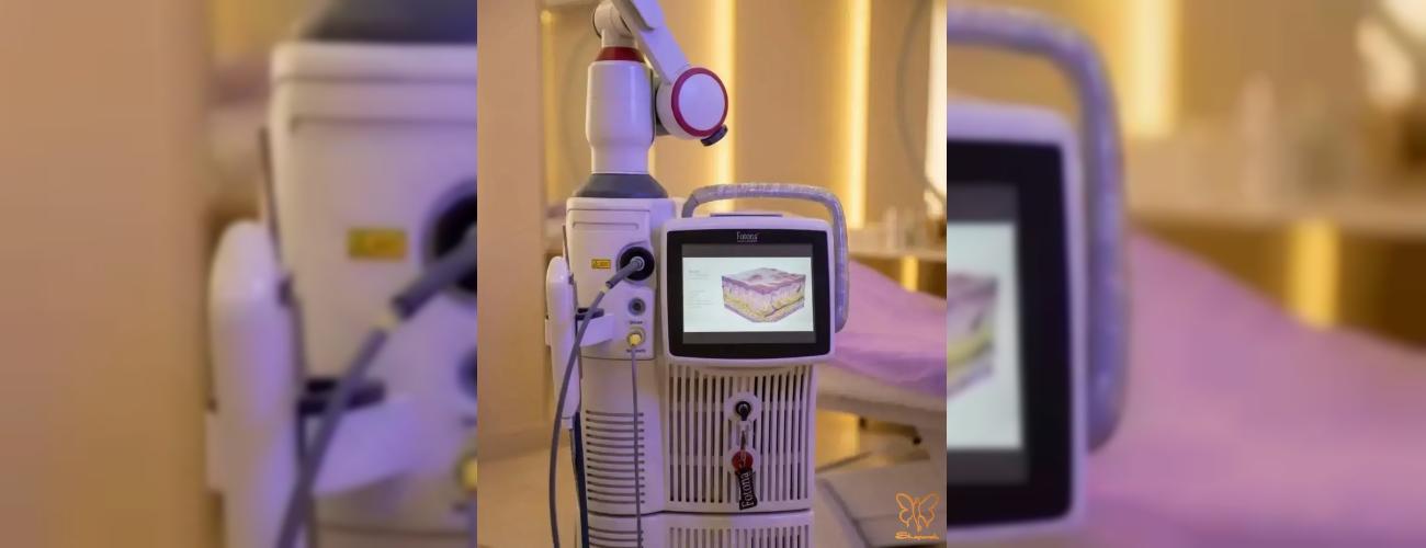 لیزر اربیوم فوتونا در مشهد | جوانسازی و درمان جای جوش در کلینیک شاپرک طلایی