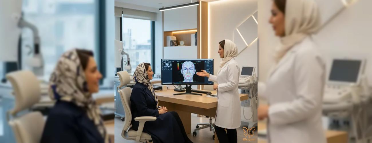 سونوگرافی صورت در مشهد؛ چشم سوم پزشکان زیبایی در کلینیک شاپرک طلایی