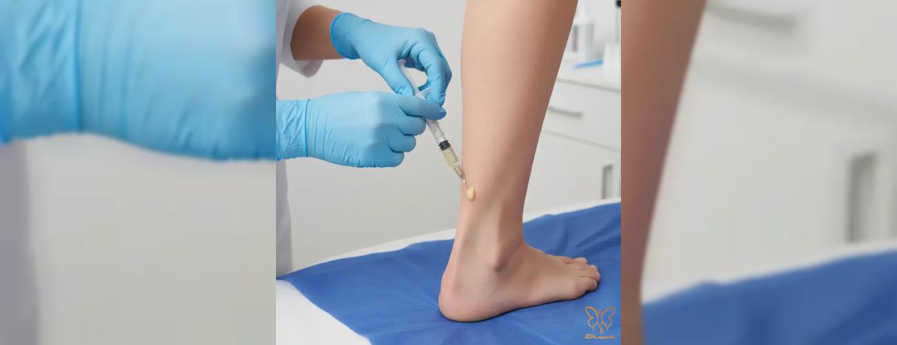 عوارض تزریق چربی به مچ پا که باید بدانید | راهنمای کلینیک شاپرک طلایی مشهد