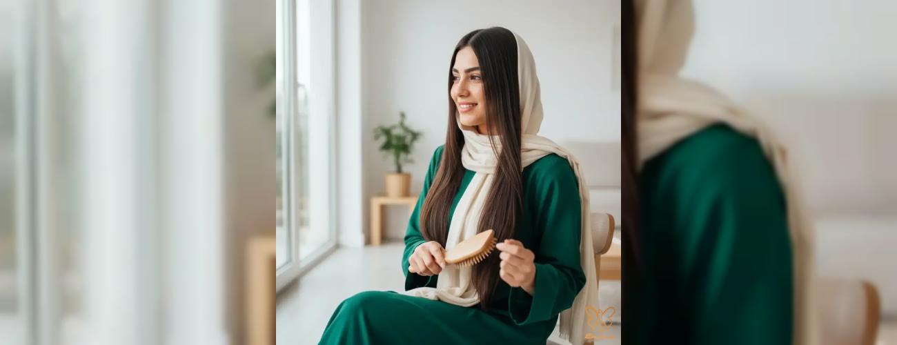 شانه زدن مو: راز رشد سریع یا دلیل ریزش مو؟ راهنمای کامل کلینیک شاپرک مشهد