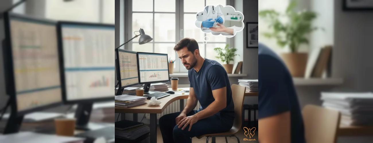 بلاک عصبی مچ دست قبل از تزریق بوتاکس کف دست برای ایجاد بی‌حسی