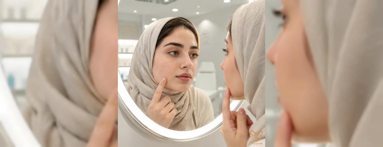 زگیل تخت صورت یا جوش؟ راهنمای تشخیص و درمان قطعی در مشهد