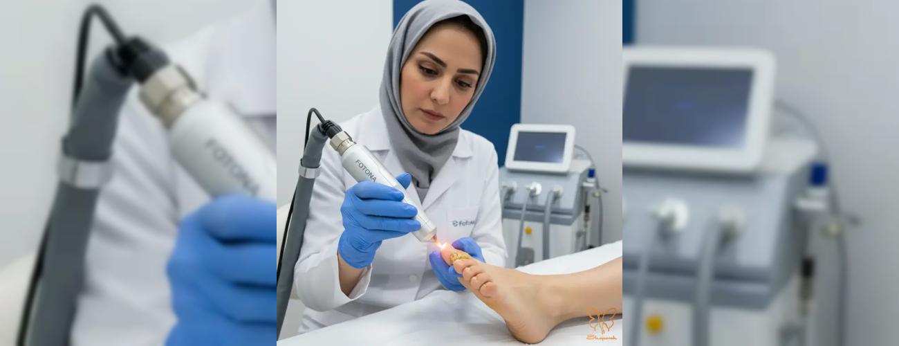 سلامت دوباره ناخن‌هایتان در دستان ماست: رهایی از قارچ ناخن با لیزر فوتونا شاپرک طلایی مشهد