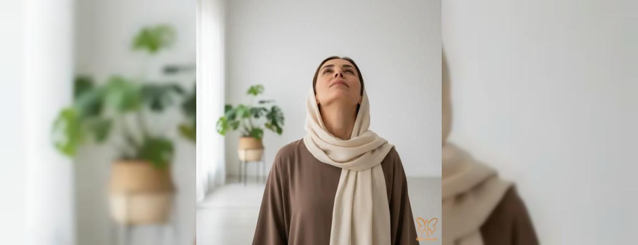 یوگای گردن: چگونه چند حرکت ساده از افتادگی پوست گردن و غبغب جلوگیری می‌کند؟ 