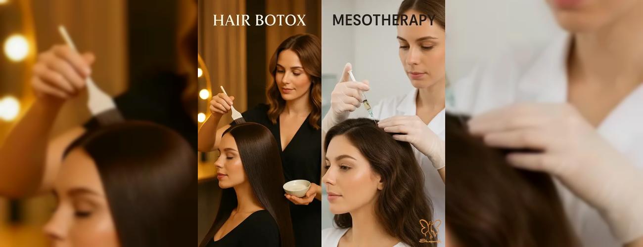 بوتاکس مو یا درمان‌های کلینیکی؟ مقایسه اثربخشی، هزینه و ماندگاری در کلینیک شاپرک طلایی مشهد