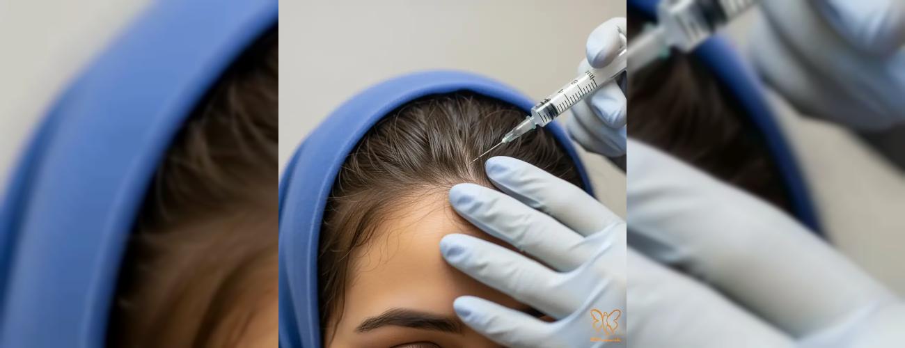 غذاهای تزریقی مو (PRP و هیرفیلر)، واقعیت یا تبلیغات؟ | کلینیک شاپرک طلایی