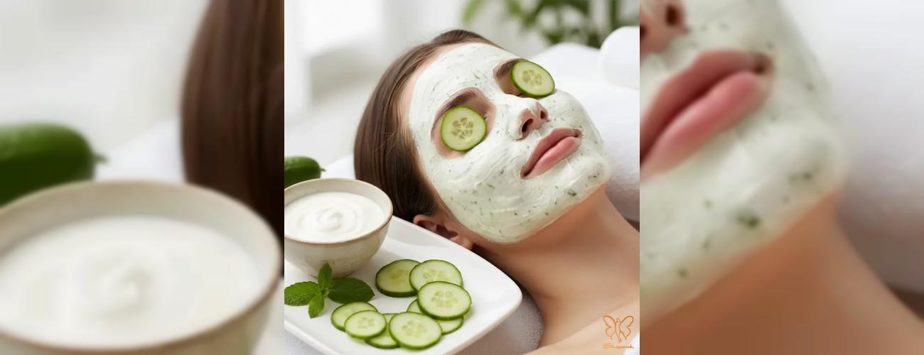 آیا ماسک ماست و خیار واقعا التهاب پوست آفتاب سوخته را درمان می‌کند؟ (بررسی علمی + راه حل نهایی)