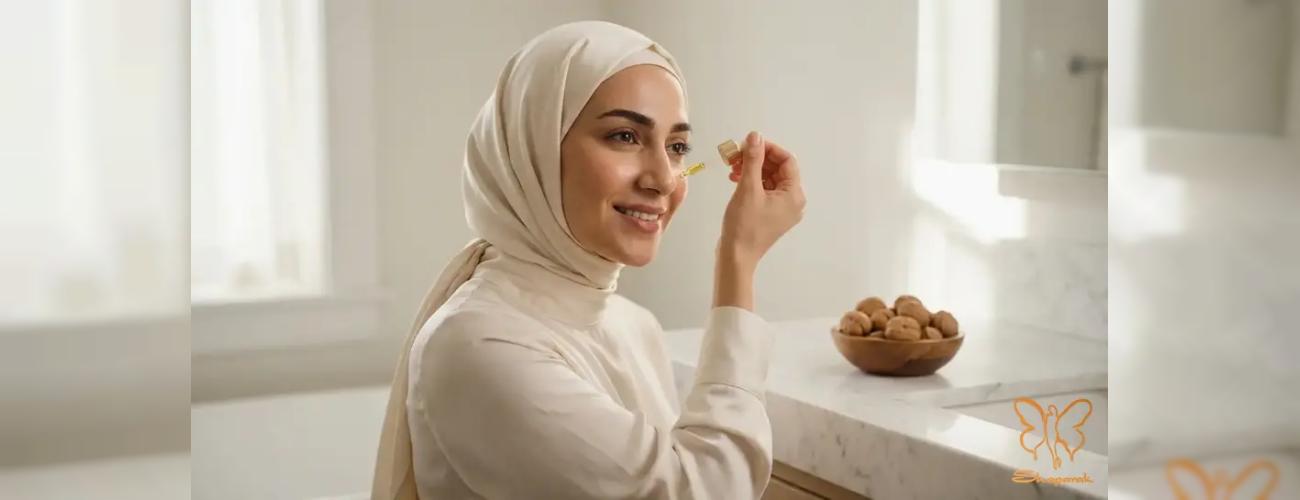 خواص روغن گردو برای لک صورت | راز داشتن پوستی شفاف و بدون لک