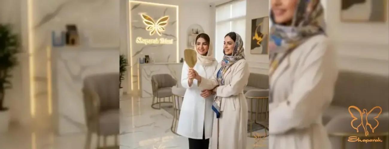 خط چهره‌ای بی‌نقص با وی لاین و فیلر: راهنمای جامع کلینیک شاپرک طلایی