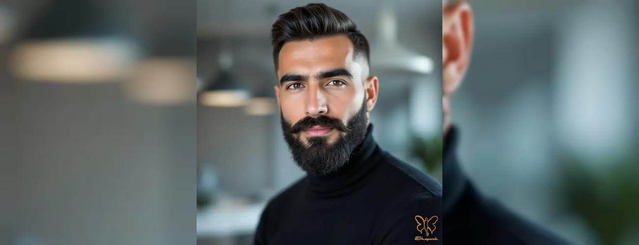 کاشت ریش و سبیل در کلینیک شاپرک طلایی مشهد راه حلی دائمی برای بازگشت مردانگی