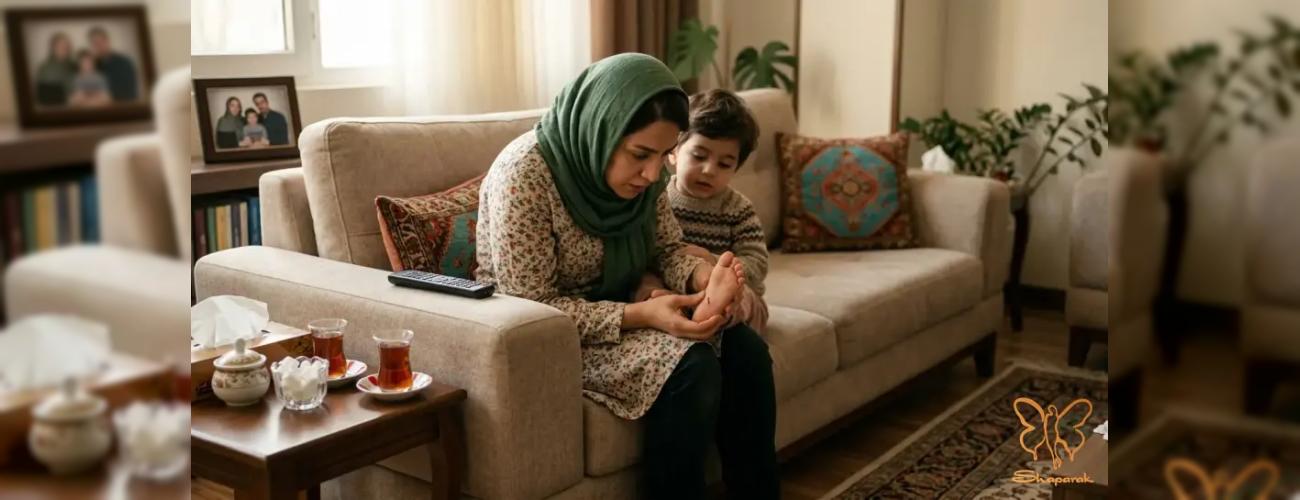  بررسی علت ایجاد زگیل کف پا کودکان و درمان قطعی و بدون درد در کلینیک شاپرک طلایی
