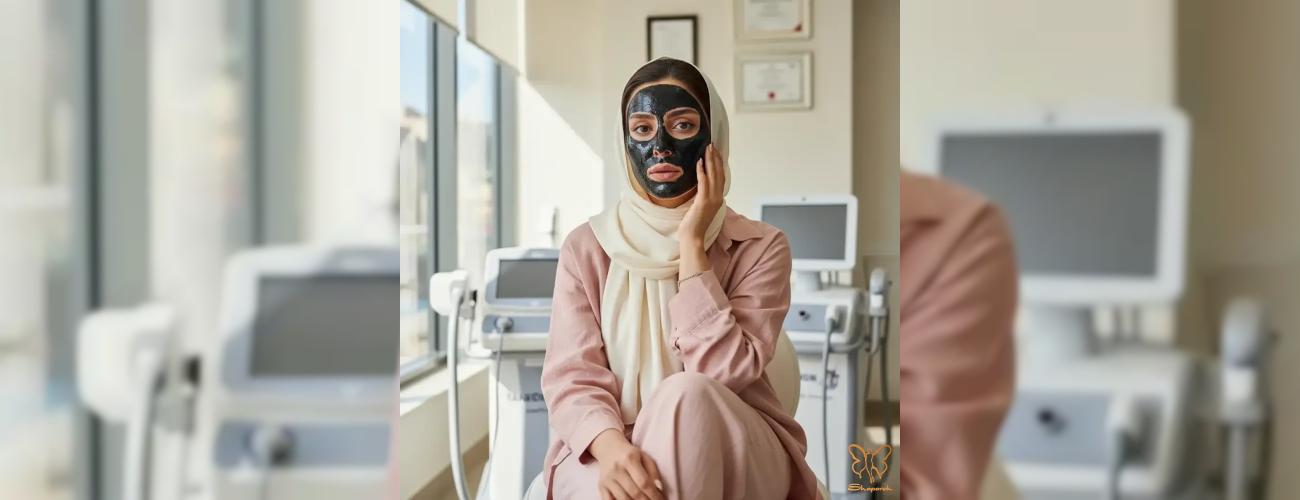 ماسک سیاه: قاتل نامرئی مویرگ‌های صورت! | جایگزین‌های درمانی در مشهد