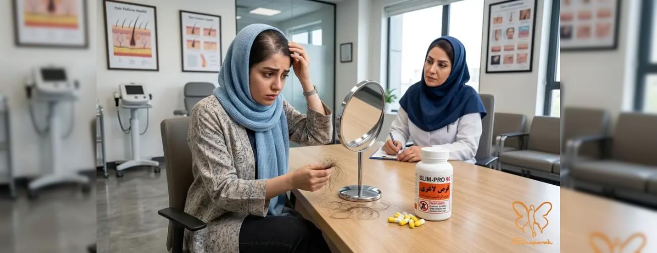 آیا قرص‌های لاغری قاتل موهای شما هستند؟ + درمان قطعی ریزش مو در مشهد