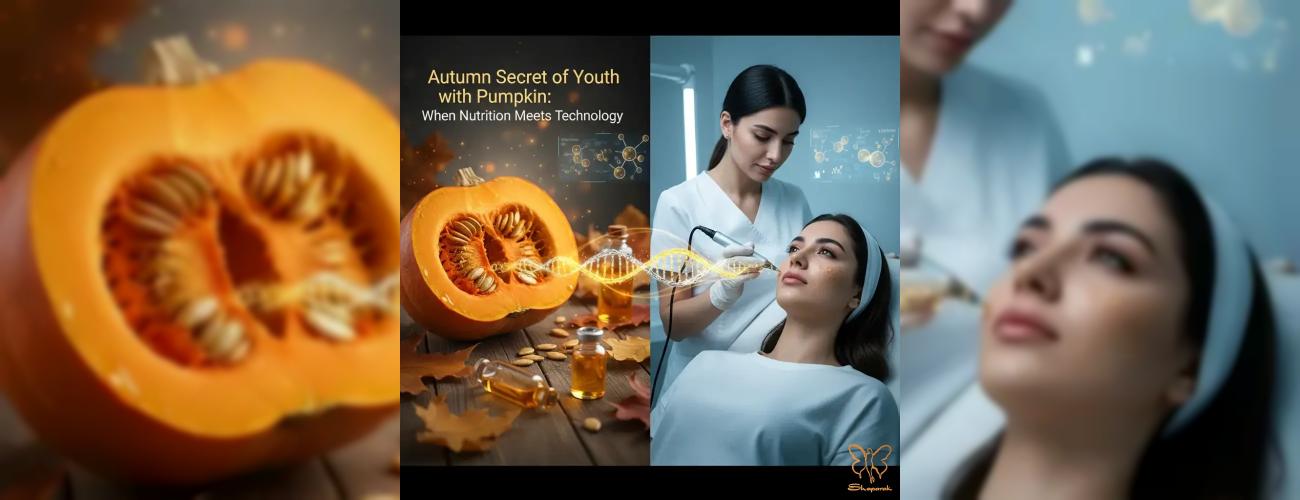 راز جوانی با کدو حلوایی: وقتی تغذیه و تکنولوژی در پاییز به هم می‌ رسند!