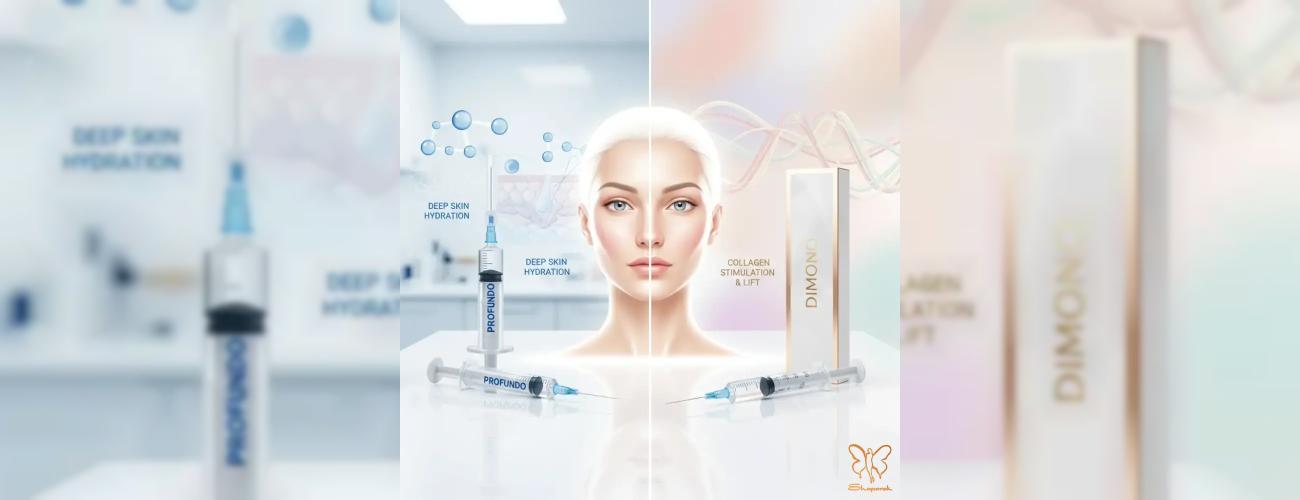 تفاوت پروفایلو و دیمونو چیست؟ بررسی 2 مزوژل جوانساز محبوب در کلینیک شاپرک مشهد