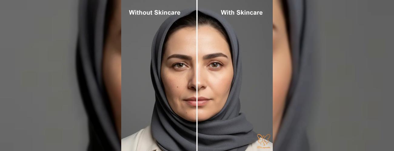 ۲۰ سال بعد چه شکلی هستید؟ آینده پوست شما با مراقبت و بدون مراقبت!