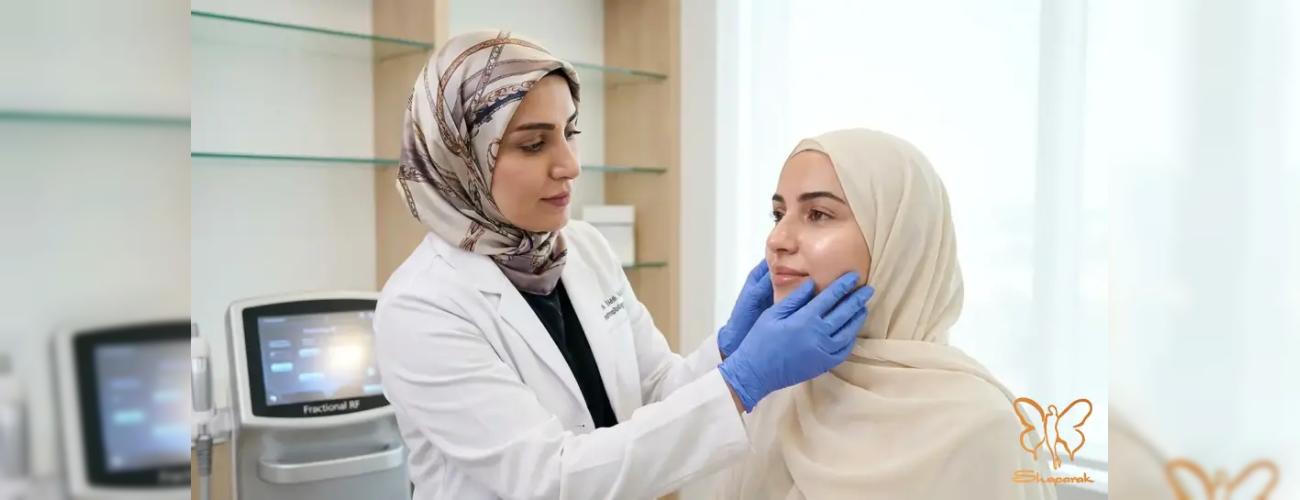 مقایسه تیکسل و آر اف: چرا RF آر اف فرکشنال بهترین درمان منافذ باز و جوش در مشهد است؟
