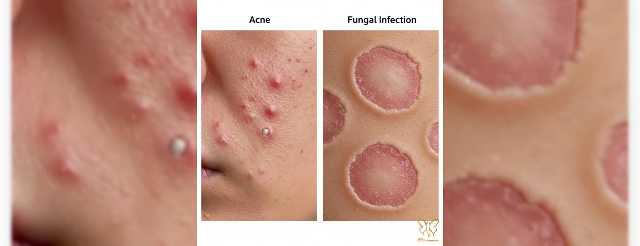 آکنه قارچی (Fungal Acne): تشخیص اشتباه و درمان با شامپو کتوکونازول در خانه